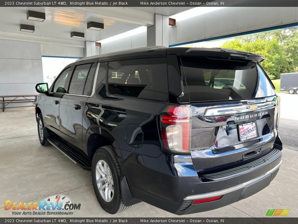 2023 Chevrolet Suburban LT 4WD Midnight Blue Metallic / Jet Black Photo #12