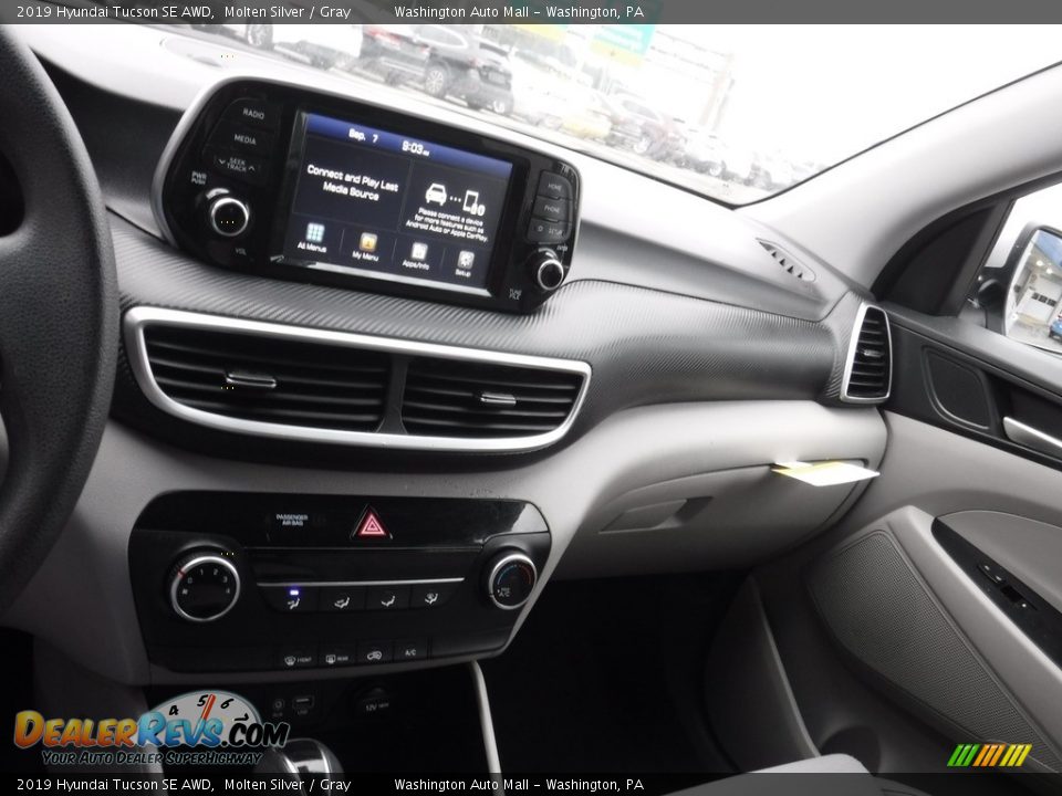 2019 Hyundai Tucson SE AWD Molten Silver / Gray Photo #16