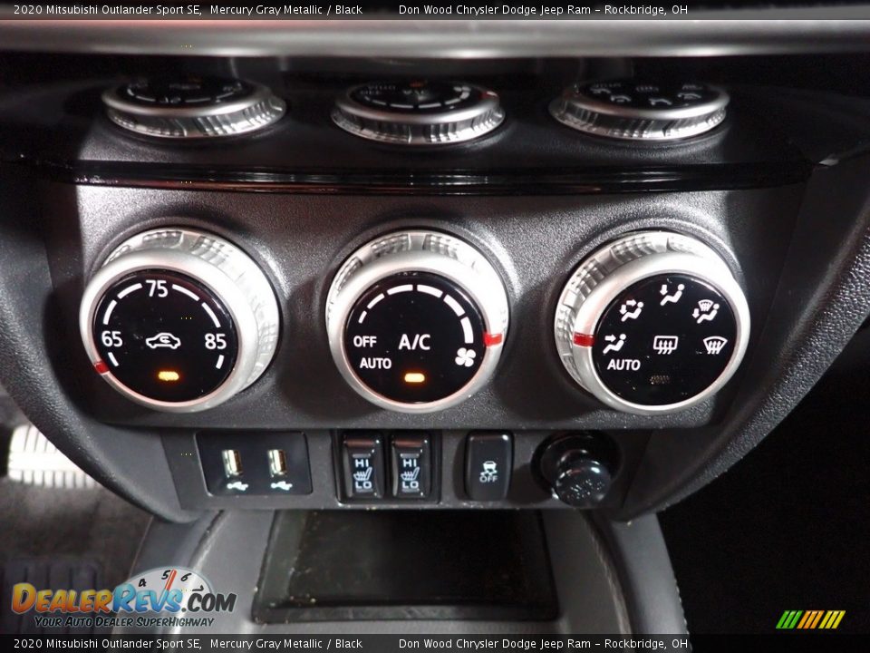 2020 Mitsubishi Outlander Sport SE Mercury Gray Metallic / Black Photo #19