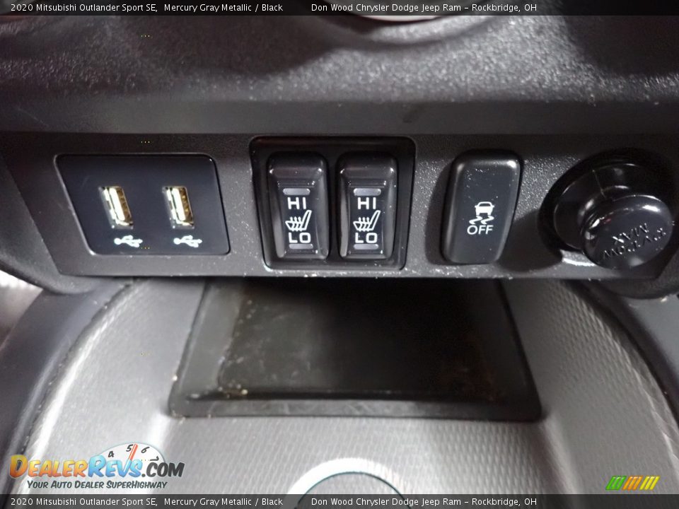 2020 Mitsubishi Outlander Sport SE Mercury Gray Metallic / Black Photo #20