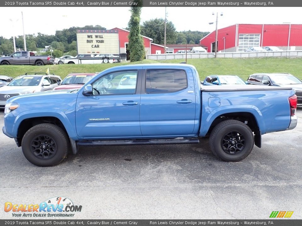 Cavalry Blue 2019 Toyota Tacoma SR5 Double Cab 4x4 Photo #2