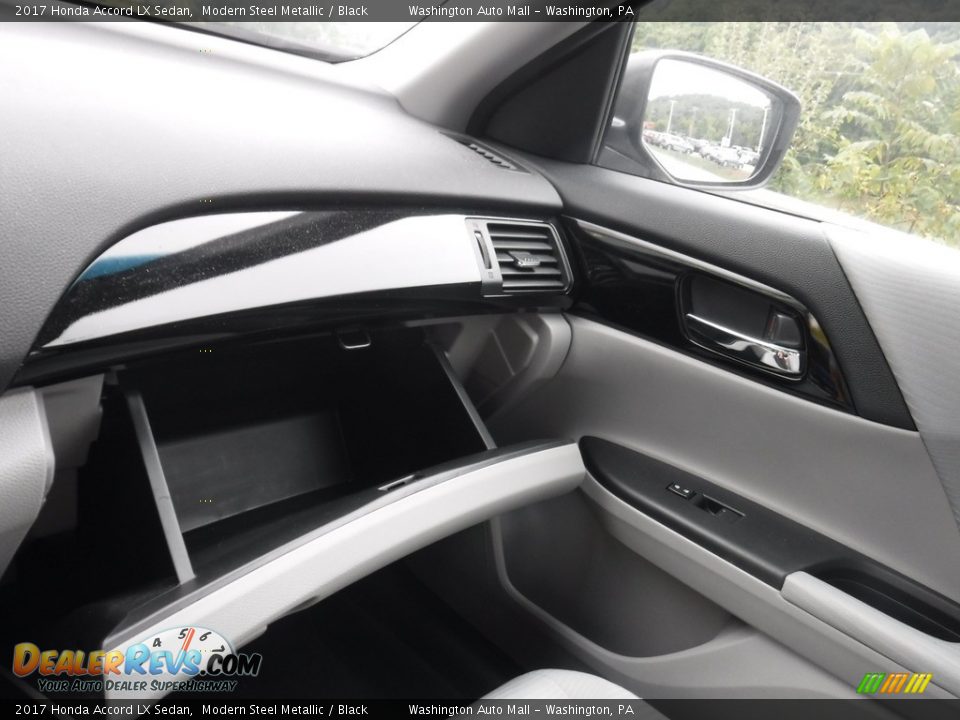 2017 Honda Accord LX Sedan Modern Steel Metallic / Black Photo #21