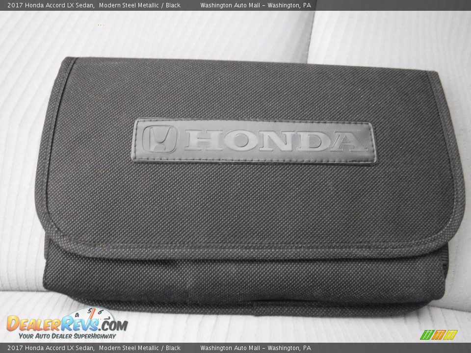2017 Honda Accord LX Sedan Modern Steel Metallic / Black Photo #25