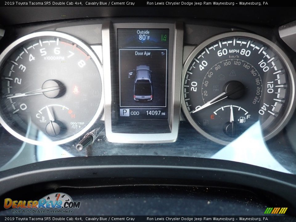 2019 Toyota Tacoma SR5 Double Cab 4x4 Gauges Photo #20