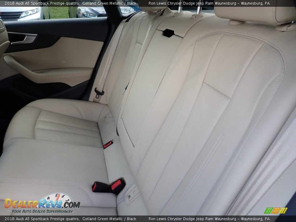 Rear Seat of 2018 Audi A5 Sportback Prestige quattro Photo #12