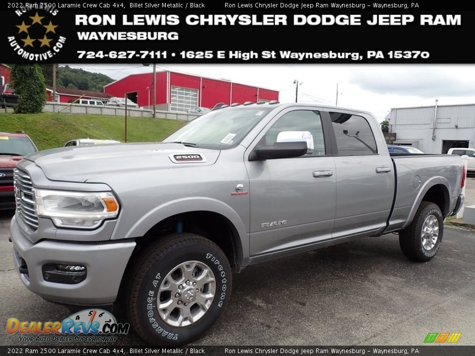 2022 Ram 2500 Laramie Crew Cab 4x4 Billet Silver Metallic / Black Photo #1