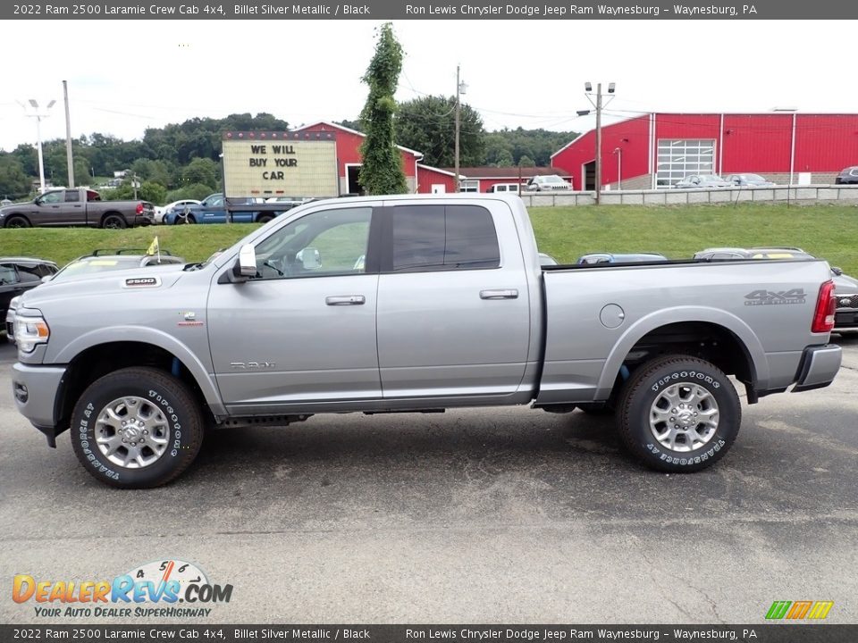 2022 Ram 2500 Laramie Crew Cab 4x4 Billet Silver Metallic / Black Photo #2