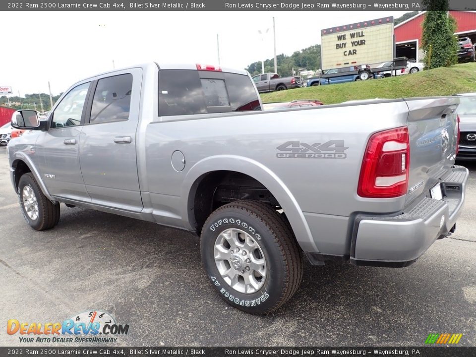 2022 Ram 2500 Laramie Crew Cab 4x4 Billet Silver Metallic / Black Photo #3