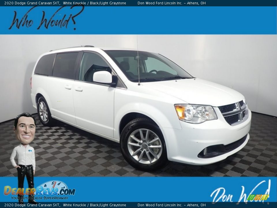 2020 Dodge Grand Caravan SXT White Knuckle / Black/Light Graystone Photo #1