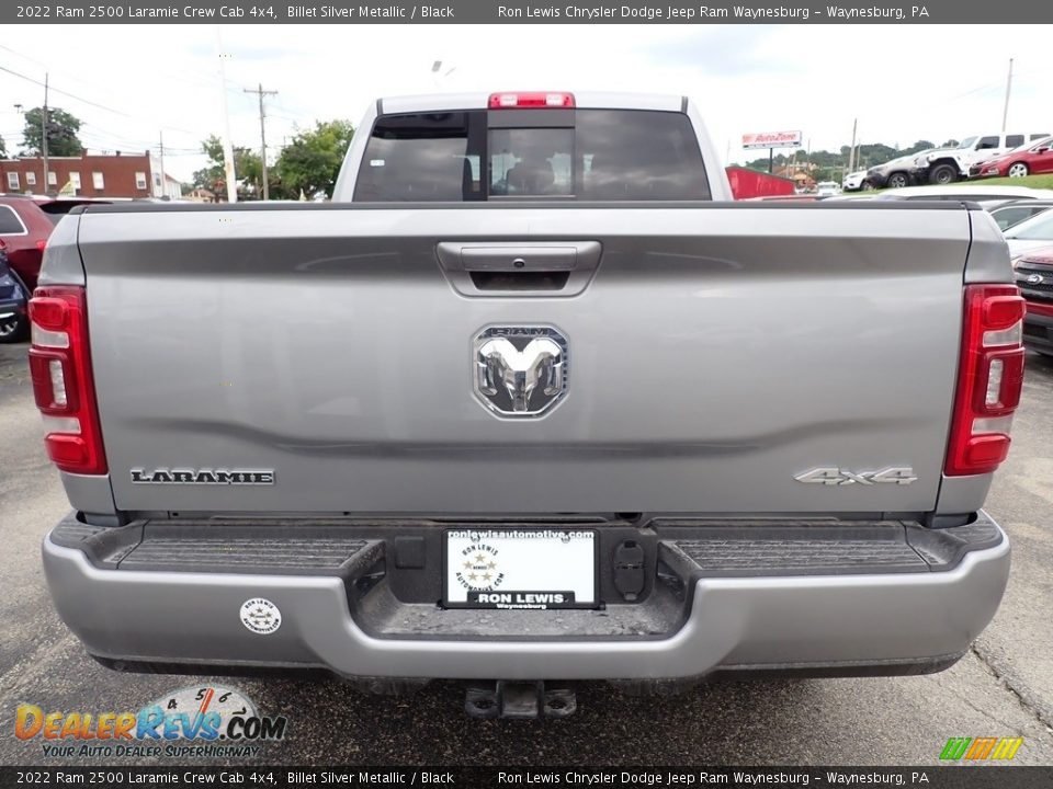 2022 Ram 2500 Laramie Crew Cab 4x4 Billet Silver Metallic / Black Photo #4