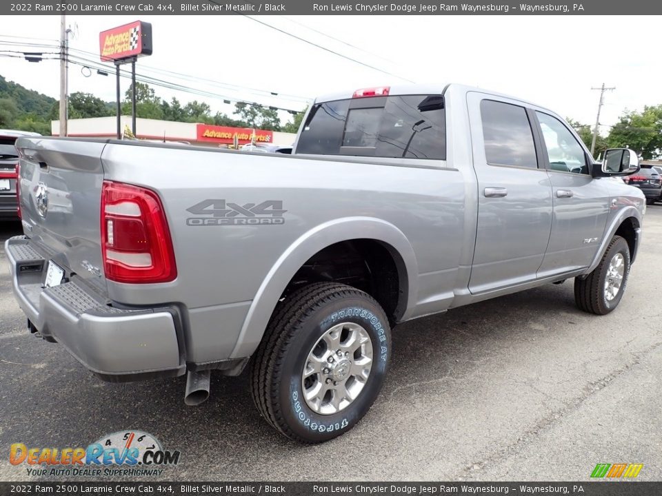 2022 Ram 2500 Laramie Crew Cab 4x4 Billet Silver Metallic / Black Photo #5