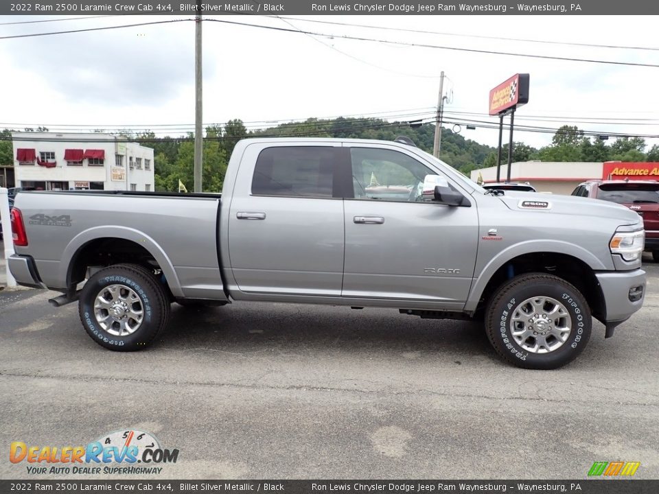 2022 Ram 2500 Laramie Crew Cab 4x4 Billet Silver Metallic / Black Photo #6