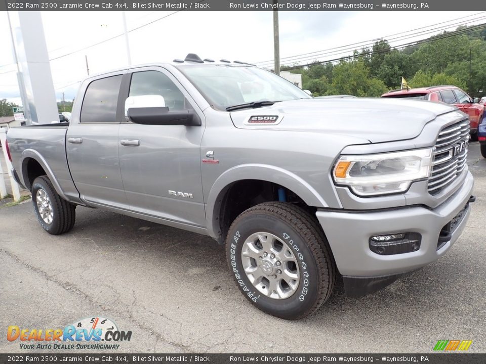 2022 Ram 2500 Laramie Crew Cab 4x4 Billet Silver Metallic / Black Photo #7