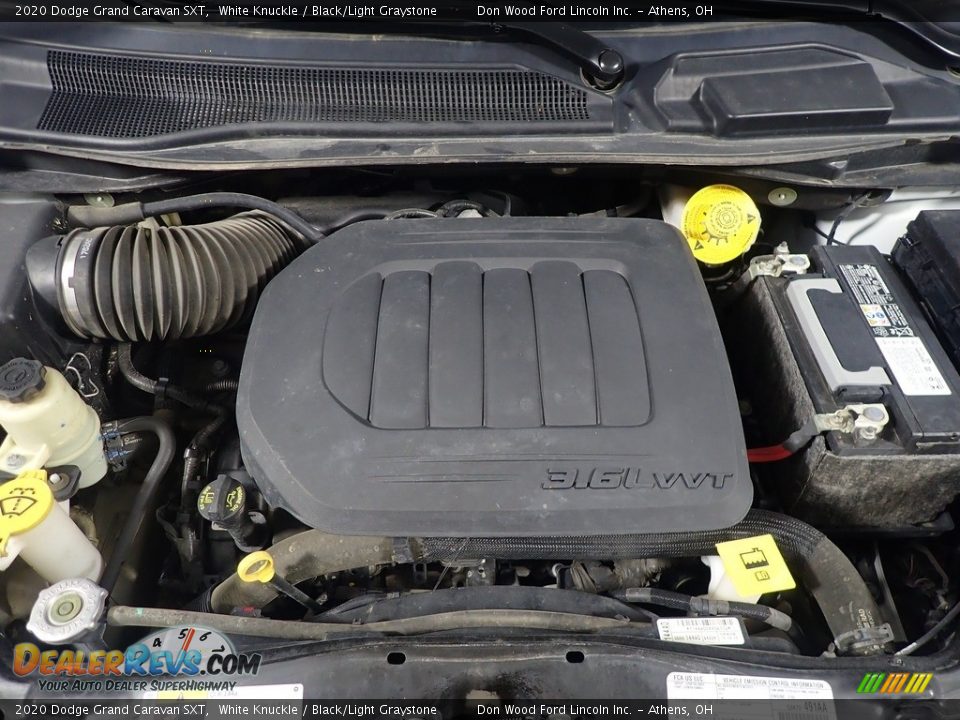 2020 Dodge Grand Caravan SXT White Knuckle / Black/Light Graystone Photo #7