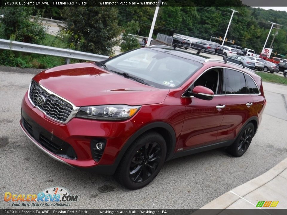 2020 Kia Sorento EX AWD Passion Red / Black Photo #11