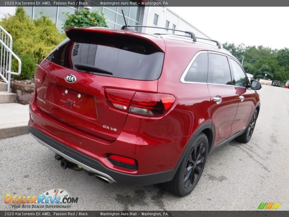 2020 Kia Sorento EX AWD Passion Red / Black Photo #17