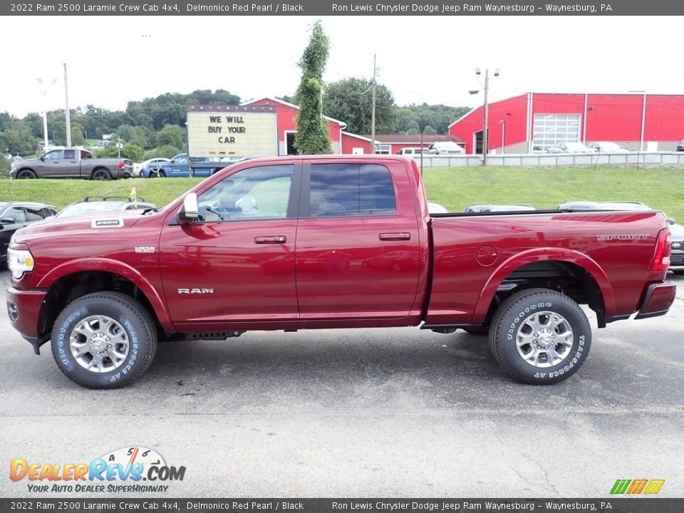 2022 Ram 2500 Laramie Crew Cab 4x4 Delmonico Red Pearl / Black Photo #2