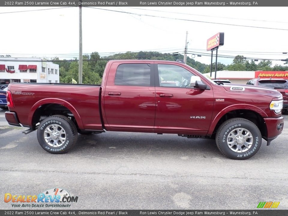 2022 Ram 2500 Laramie Crew Cab 4x4 Delmonico Red Pearl / Black Photo #6