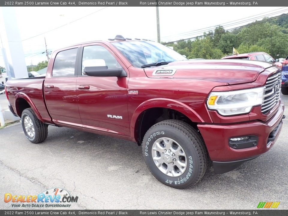 2022 Ram 2500 Laramie Crew Cab 4x4 Delmonico Red Pearl / Black Photo #7