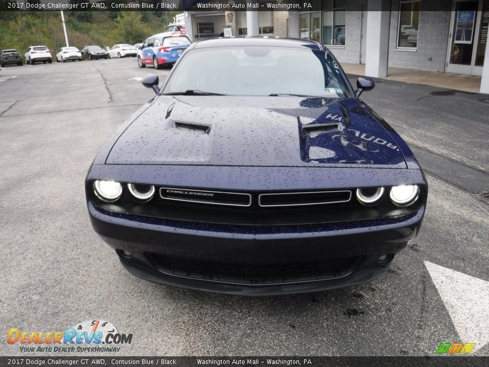 2017 Dodge Challenger GT AWD Contusion Blue / Black Photo #4