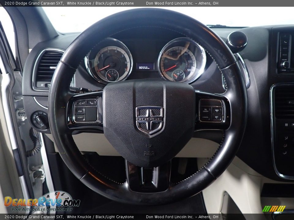 2020 Dodge Grand Caravan SXT White Knuckle / Black/Light Graystone Photo #28