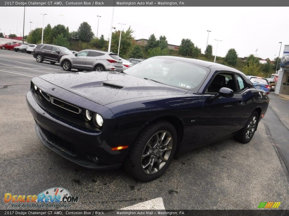 2017 Dodge Challenger GT AWD Contusion Blue / Black Photo #5