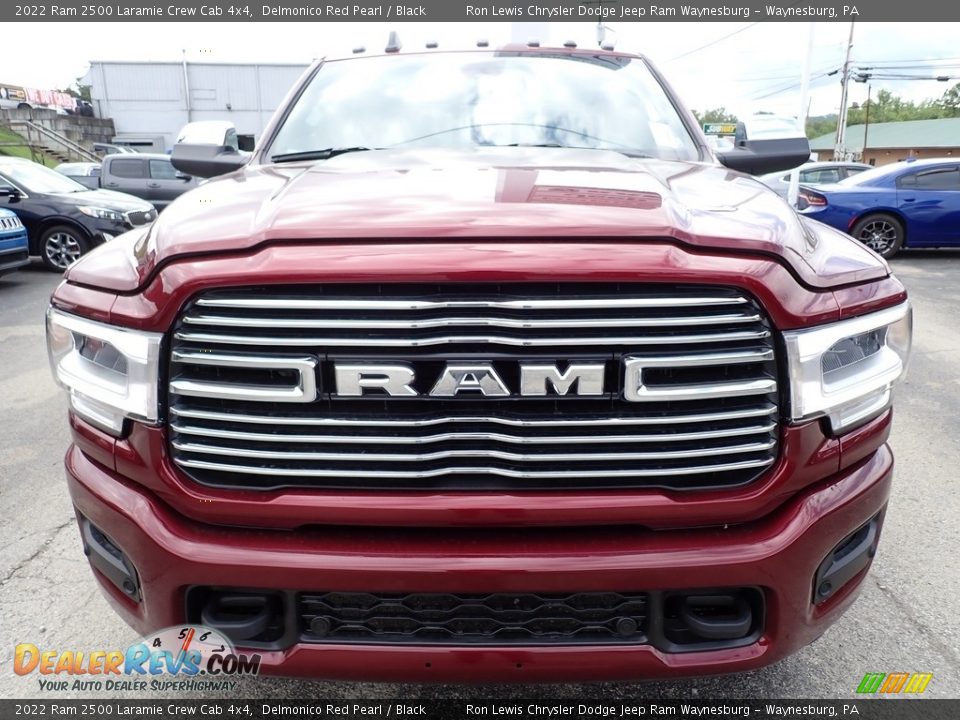 2022 Ram 2500 Laramie Crew Cab 4x4 Delmonico Red Pearl / Black Photo #8