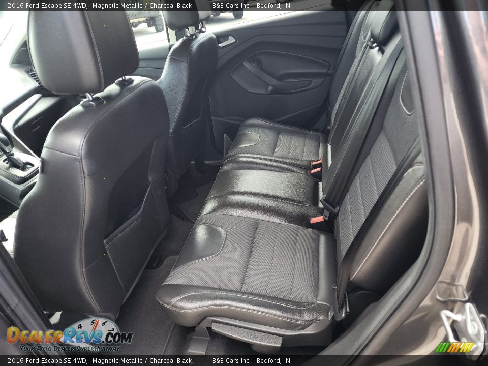 2016 Ford Escape SE 4WD Magnetic Metallic / Charcoal Black Photo #21