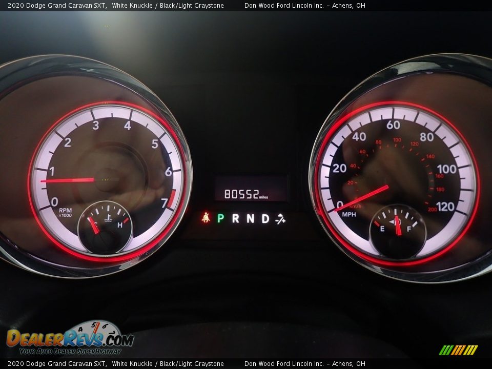 2020 Dodge Grand Caravan SXT White Knuckle / Black/Light Graystone Photo #29