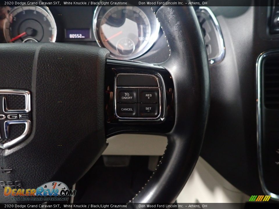 2020 Dodge Grand Caravan SXT White Knuckle / Black/Light Graystone Photo #31