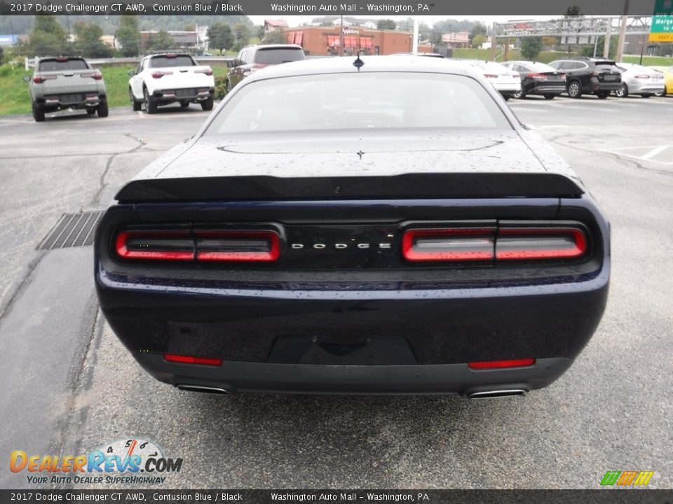 2017 Dodge Challenger GT AWD Contusion Blue / Black Photo #8