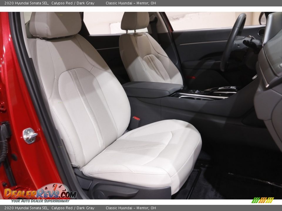 2020 Hyundai Sonata SEL Calypso Red / Dark Gray Photo #15