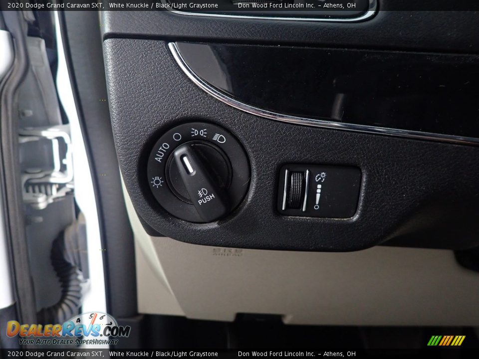 2020 Dodge Grand Caravan SXT White Knuckle / Black/Light Graystone Photo #32
