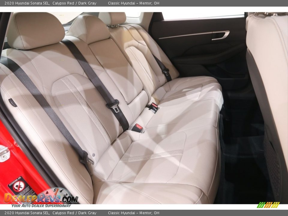 2020 Hyundai Sonata SEL Calypso Red / Dark Gray Photo #16