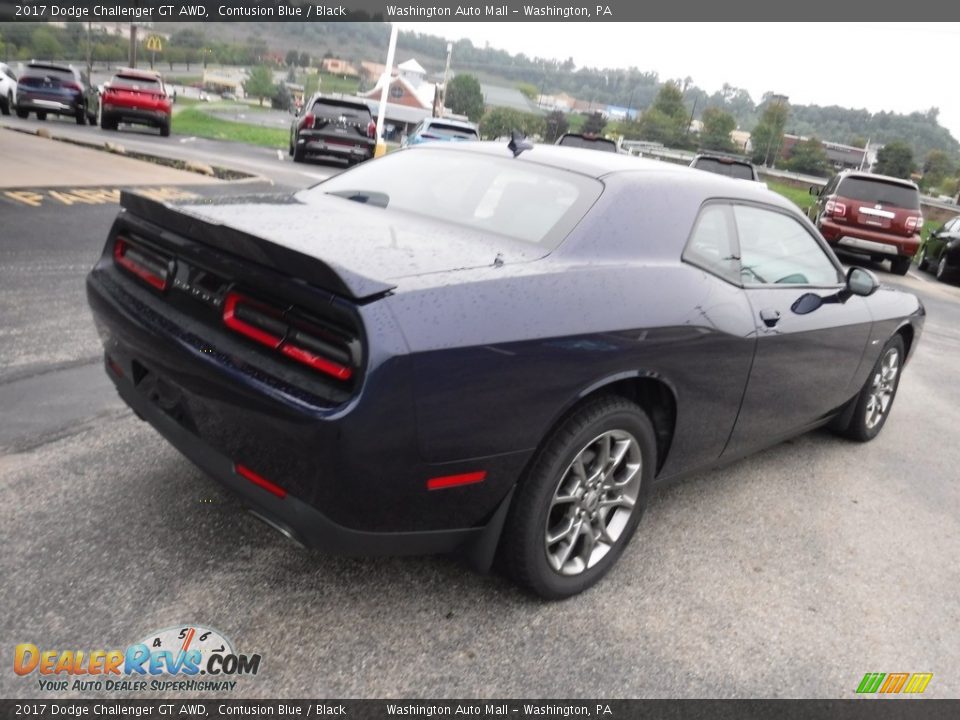 2017 Dodge Challenger GT AWD Contusion Blue / Black Photo #10