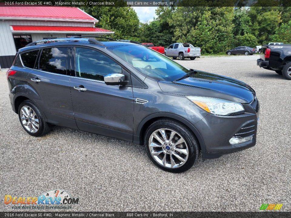 2016 Ford Escape SE 4WD Magnetic Metallic / Charcoal Black Photo #28