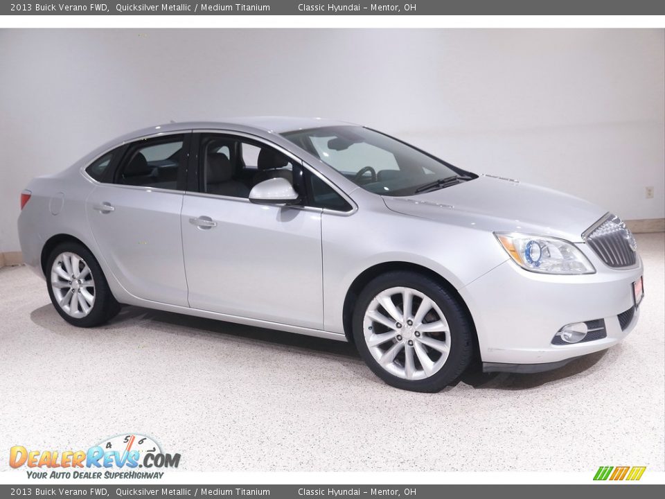 2013 Buick Verano FWD Quicksilver Metallic / Medium Titanium Photo #1