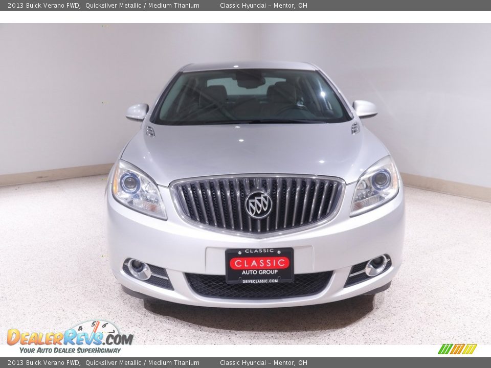 2013 Buick Verano FWD Quicksilver Metallic / Medium Titanium Photo #2