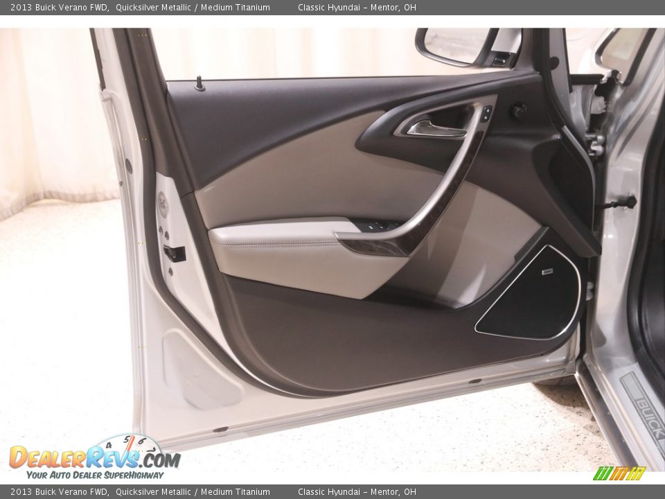 2013 Buick Verano FWD Quicksilver Metallic / Medium Titanium Photo #4