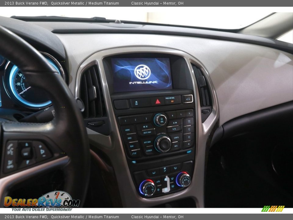2013 Buick Verano FWD Quicksilver Metallic / Medium Titanium Photo #9