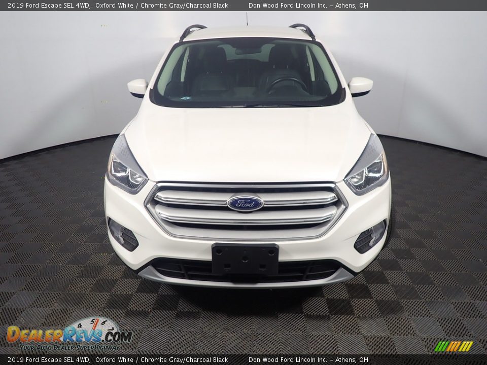 2019 Ford Escape SEL 4WD Oxford White / Chromite Gray/Charcoal Black Photo #5