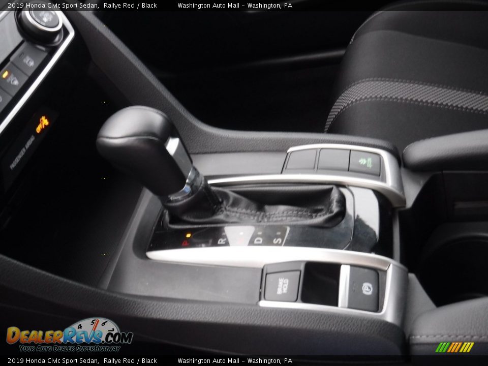 2019 Honda Civic Sport Sedan Rallye Red / Black Photo #15