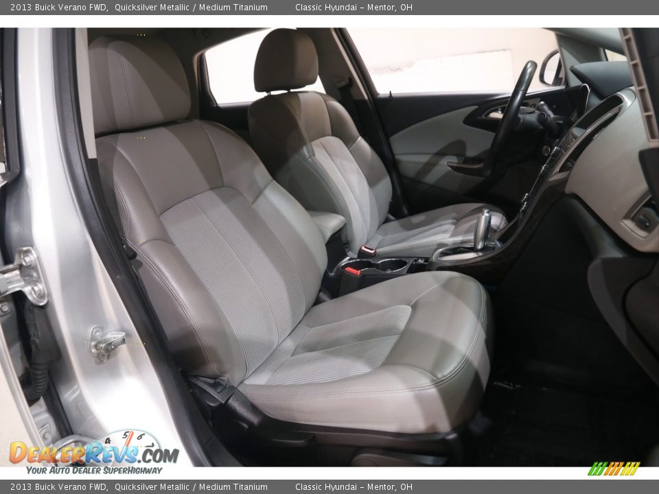 2013 Buick Verano FWD Quicksilver Metallic / Medium Titanium Photo #15