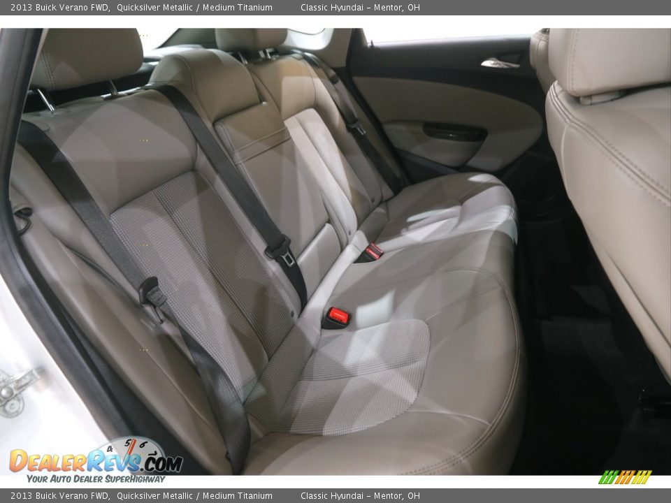2013 Buick Verano FWD Quicksilver Metallic / Medium Titanium Photo #16