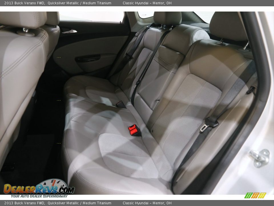 2013 Buick Verano FWD Quicksilver Metallic / Medium Titanium Photo #17