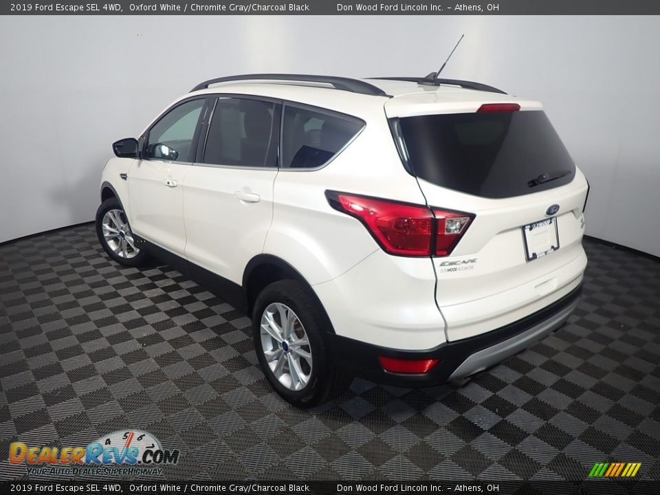 2019 Ford Escape SEL 4WD Oxford White / Chromite Gray/Charcoal Black Photo #11