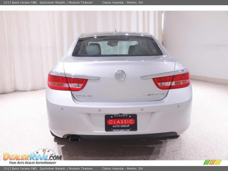 2013 Buick Verano FWD Quicksilver Metallic / Medium Titanium Photo #18