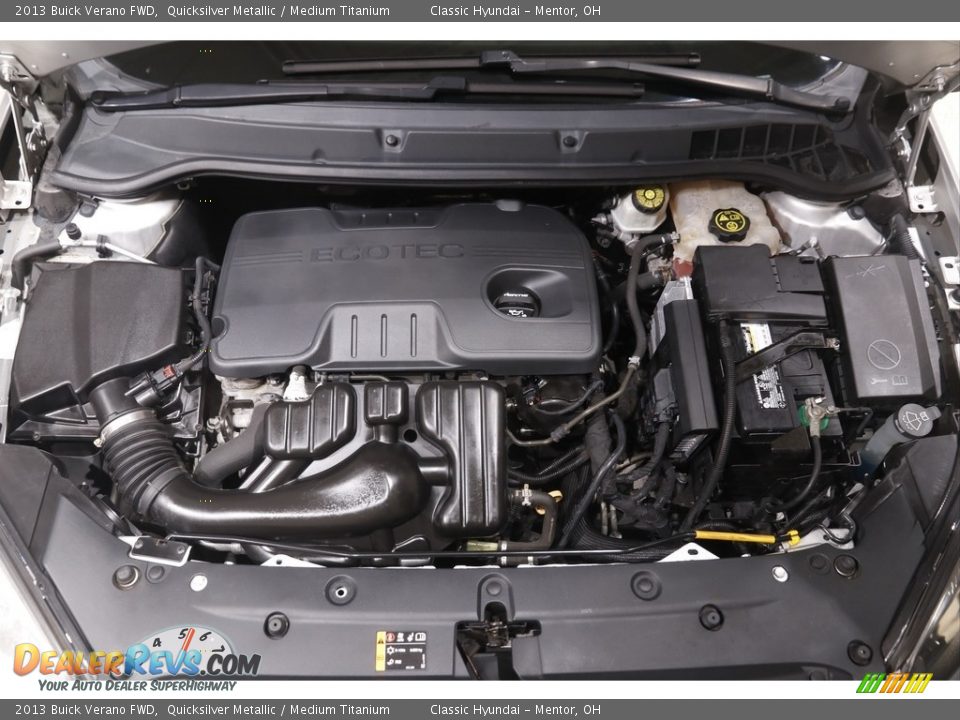 2013 Buick Verano FWD Quicksilver Metallic / Medium Titanium Photo #19