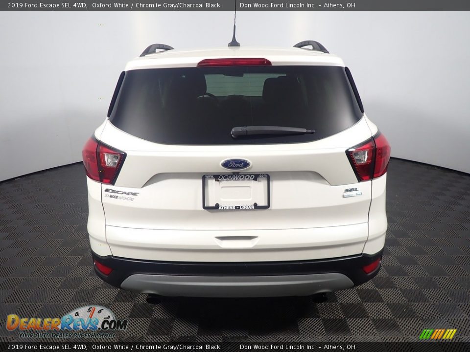 2019 Ford Escape SEL 4WD Oxford White / Chromite Gray/Charcoal Black Photo #13