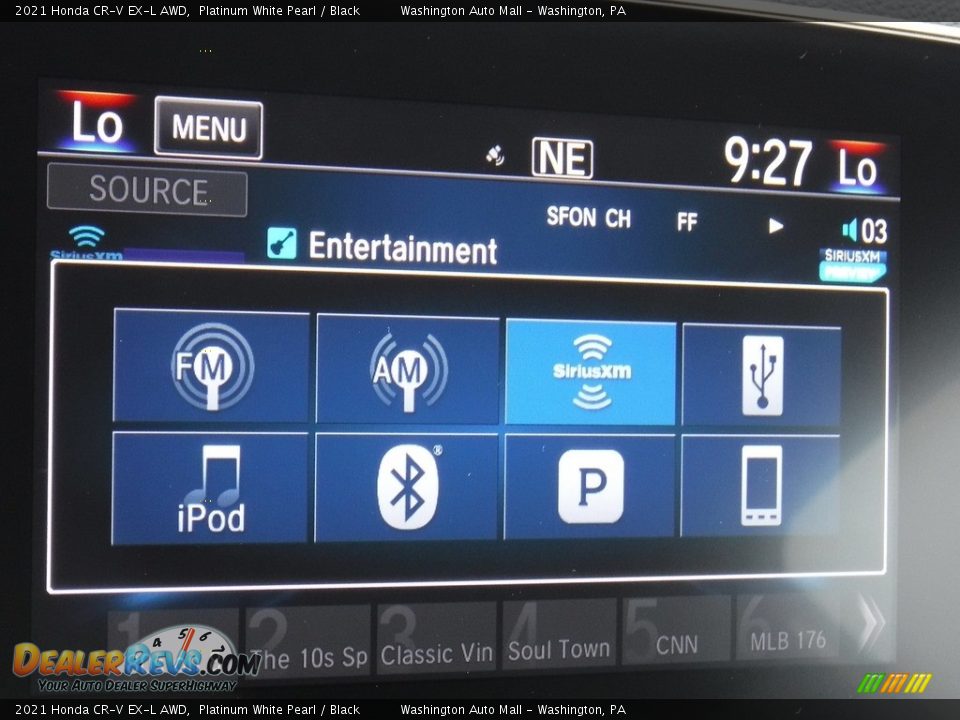 2021 Honda CR-V EX-L AWD Platinum White Pearl / Black Photo #6